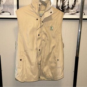 NIKKEN Vintage 90s Mens Medium Thermowear Magnetic Therapy Vest Khaki USA Made